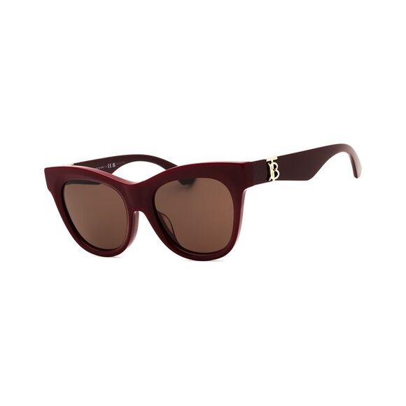 Burberry Women's Be4418f 54Mm Sunglasses, Red - Picture 1 of 1